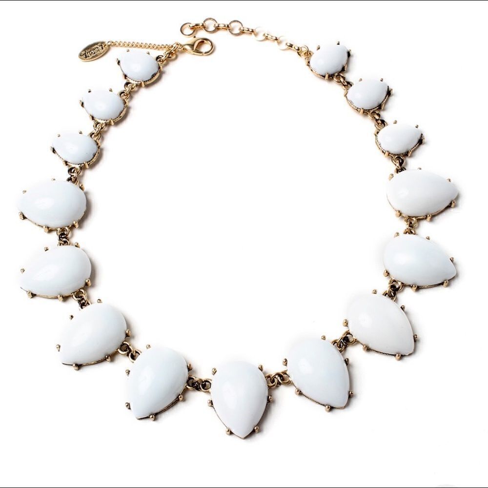 STONE PEARL Drop Necklace